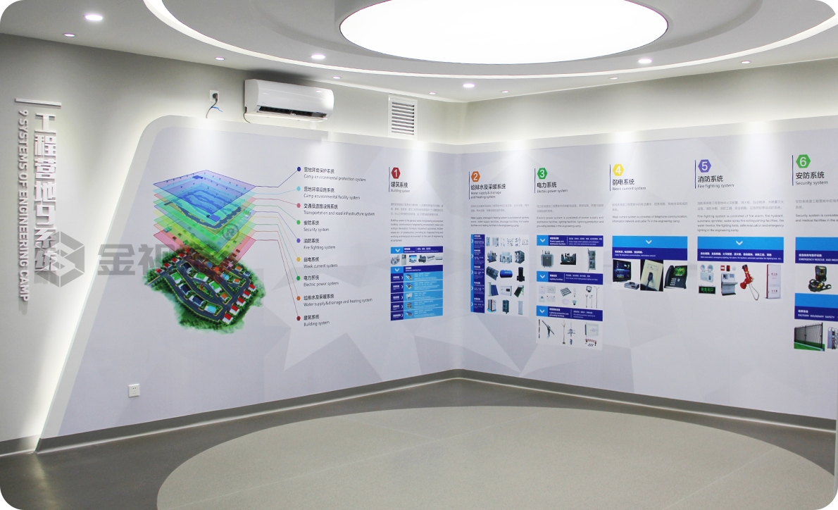 為企業提供企業展廳設計服務